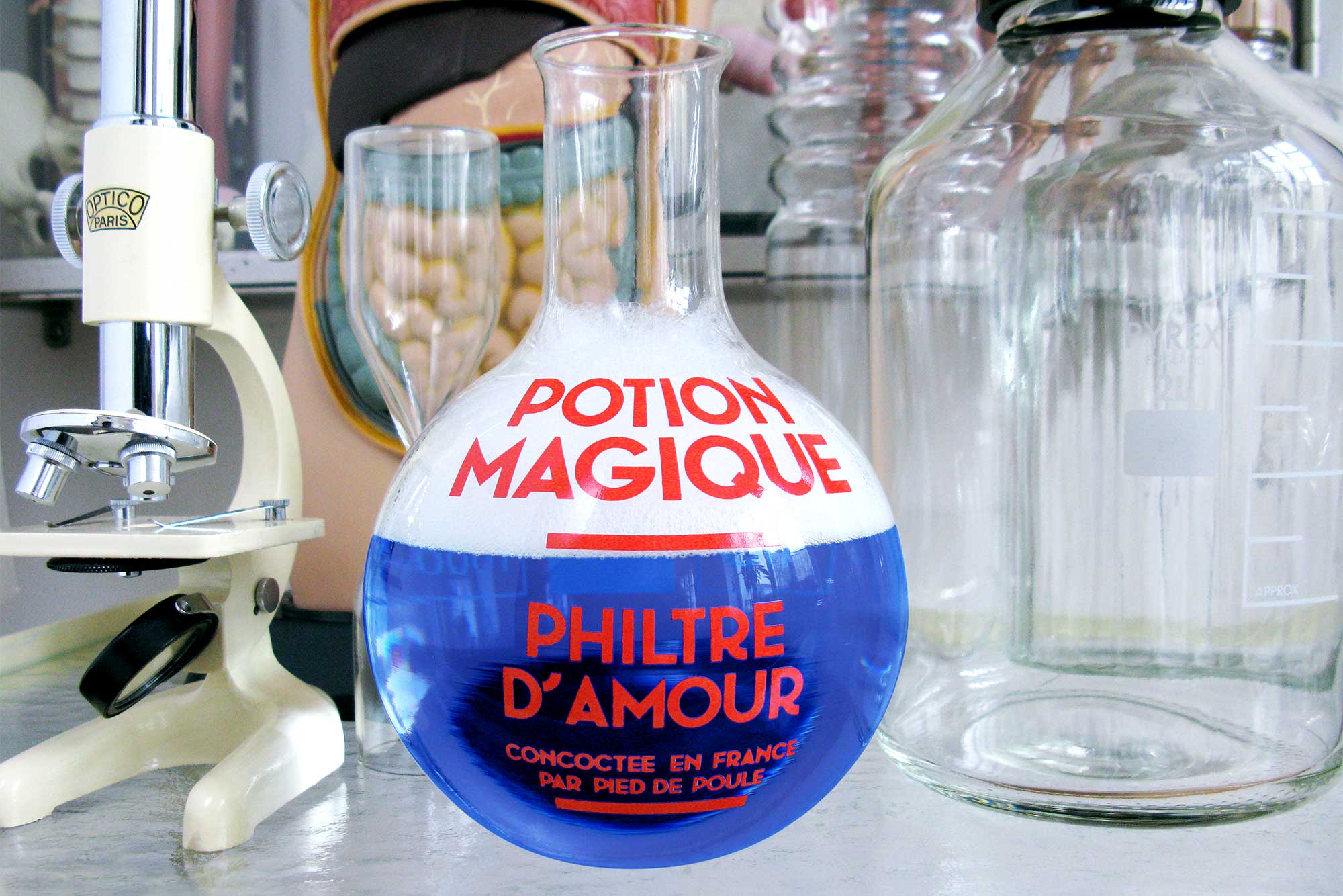 Potions Magiques Carafe et verre