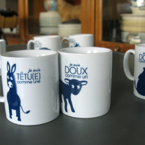 Pied de poule - Minimugs Les animaux