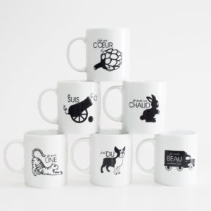 Pied de poule - Mugs expressifs