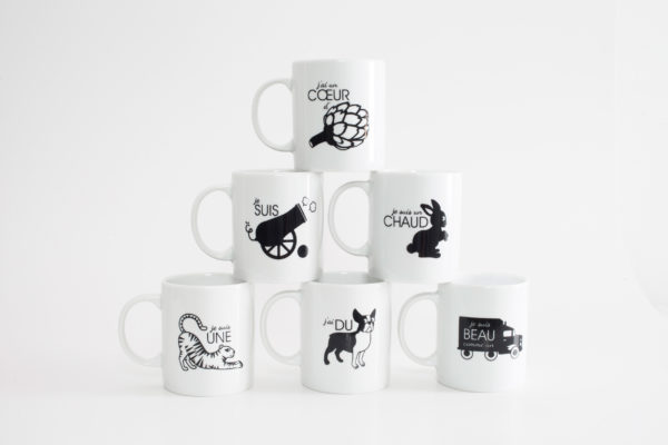 Pied de poule - Mugs expressifs