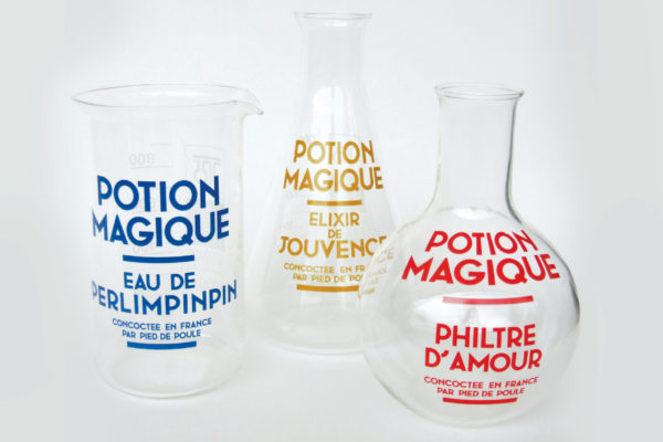 Pied de poule - Potion magique carafe