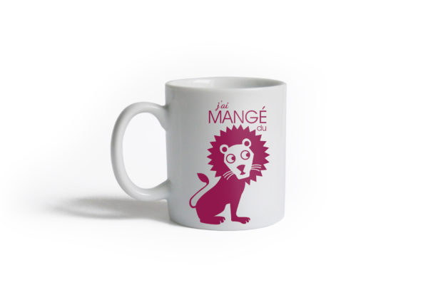 Pied de poule - Minimugs Les animaux - lion