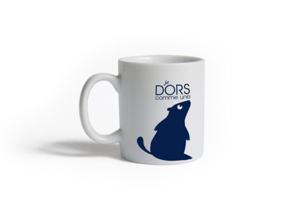 Pied de poule - Minimugs Les animaux - marmotte