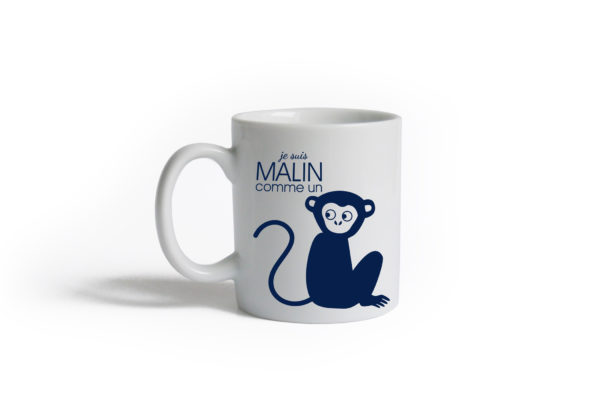 Pied de poule - Minimugs Les animaux - singe