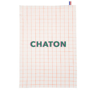 Torchons de cuisine <span>"Les Petits Noms"</span> - Chaton