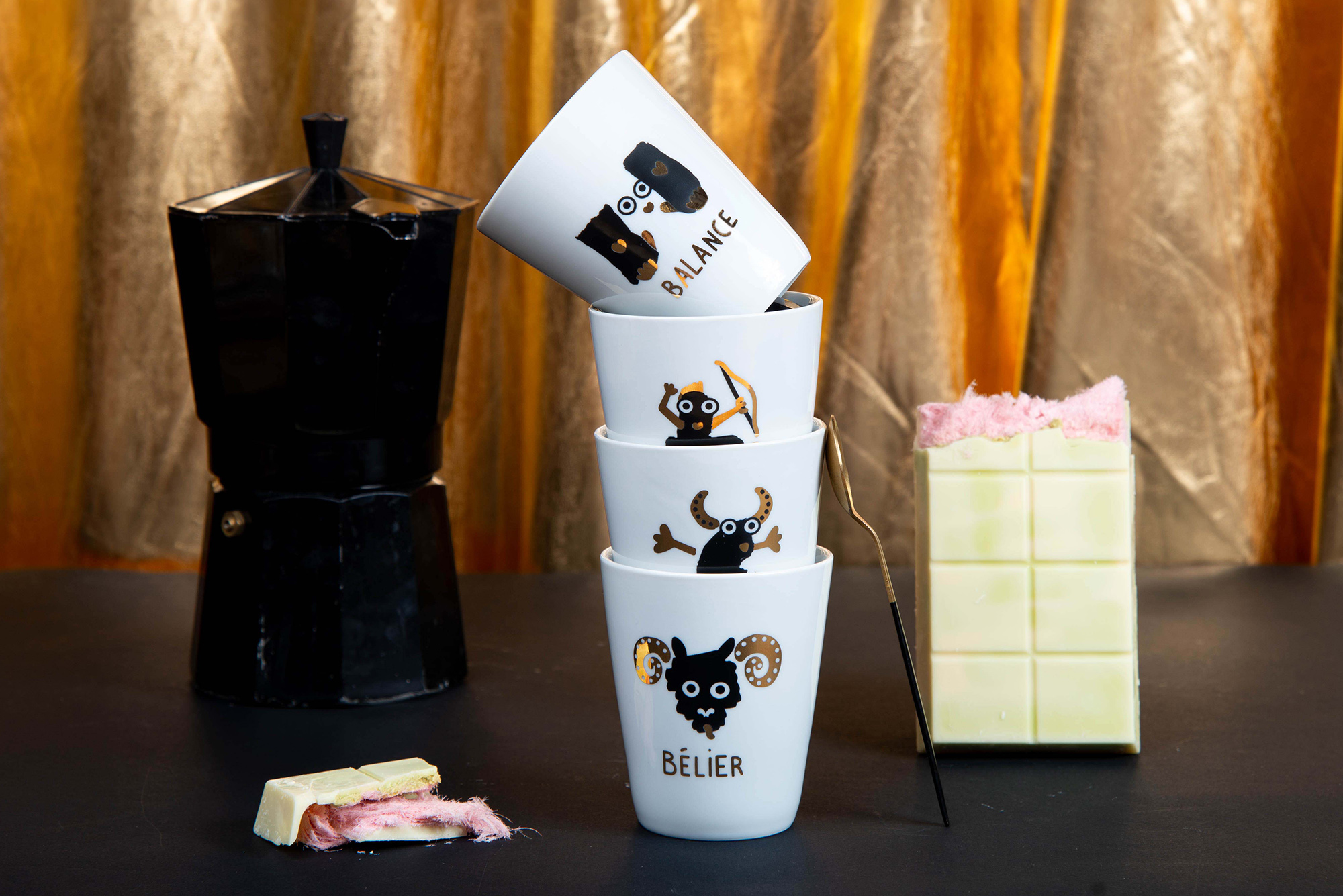 Gobelets astro <span>en porcelaine</span> – Image 4