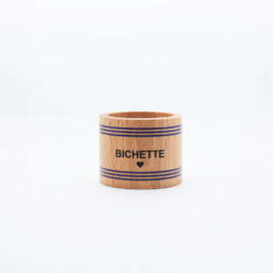 Ronds de serviette en bois<span class="sous-titre"> personnalisé pour toute la famille</span> - Bichette