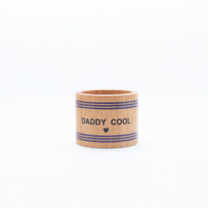 Ronds de serviette en bois<span class="sous-titre"> personnalisé pour toute la famille</span> - Daddy Cool