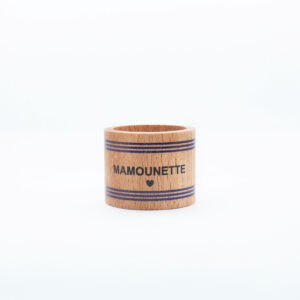Ronds de serviette en bois<span class="sous-titre"> personnalisé pour toute la famille</span> - Mamounette
