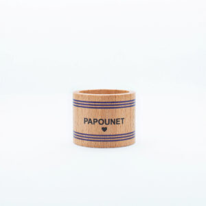Ronds de serviette en bois<span class="sous-titre"> personnalisé pour toute la famille</span> - Papounet