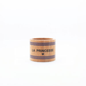 Ronds de serviette en bois<span class="sous-titre"> personnalisé pour toute la famille</span> - La Princesse