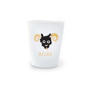 Gobelets astro <span>en porcelaine</span> - Bélier