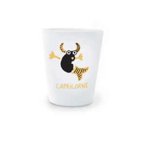 Gobelets astro <span>en porcelaine</span> - Capricorne