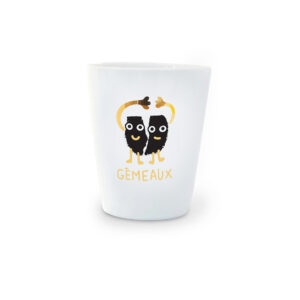Gobelets astro <span>en porcelaine</span> - Gémeau